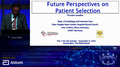 LAAO Summit 22: Patient selection