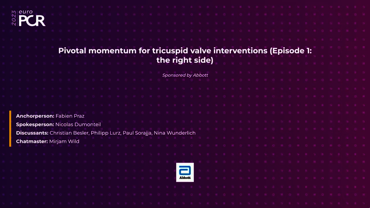 EuroPCR 2023: Tricuspic valve